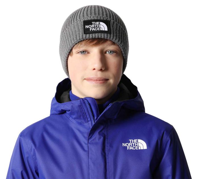 Teen Box Logo Cuff Beanie hue