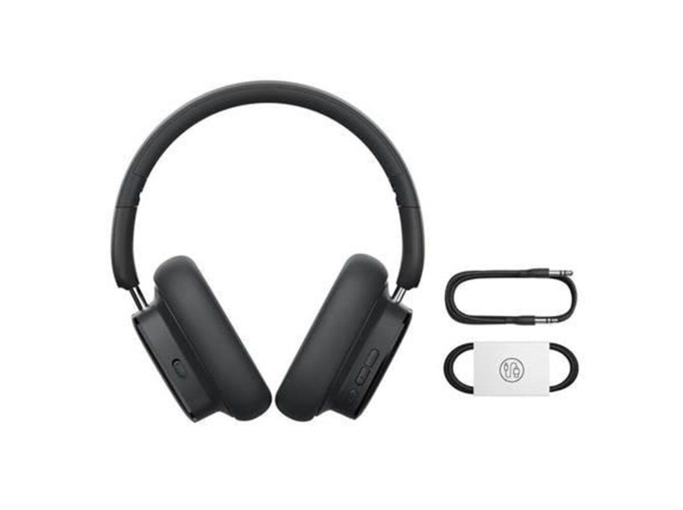 HEADPHONE WIRELESS BASEUS H1I ANC PRETO