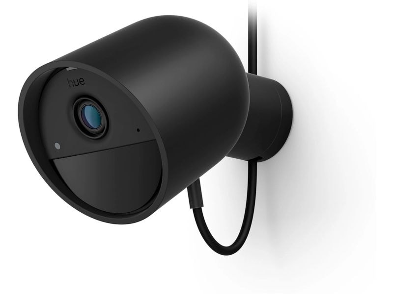 Philips Hue Secure kabelgebundene Kamera Schwarz Netzwerkkameras: intelligentes Zuhause, intelligentere Sicherheit