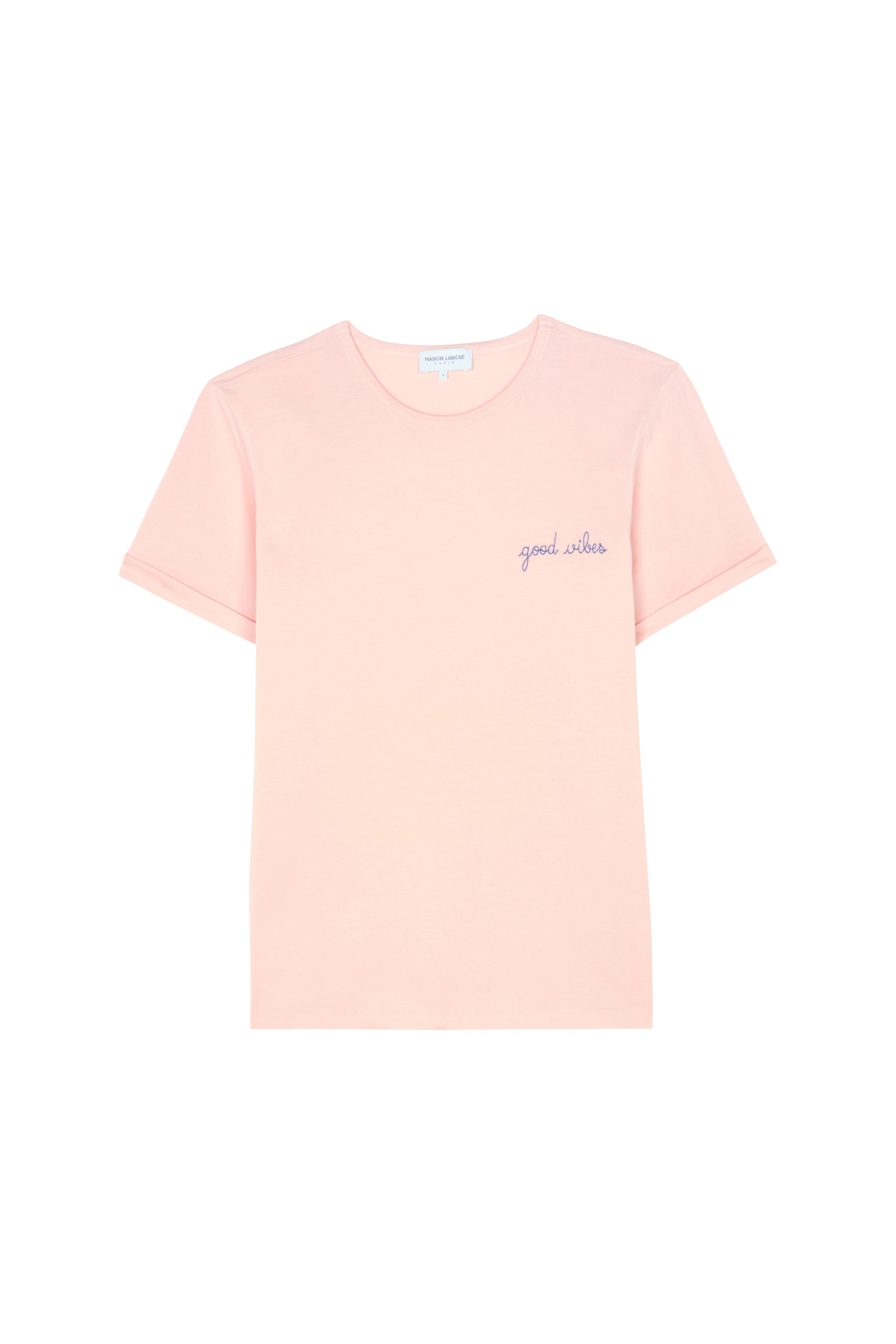 MAISON LABICHE T-shirt  POITOU GOOD VIBES Orange