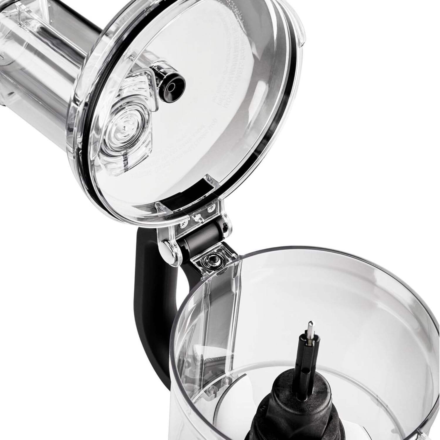 KitchenAid Food Processor - Kompakter Küchenmaschine mit 2 geschwindigkeitsstufen und Pulsfunktion - Zerkleinern, Kneten, Reiben und Schneiden - BPA-Frei - 1,7L Schüssel - 250 W - Schwarz