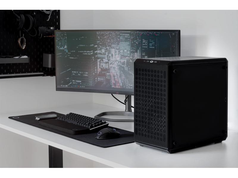 Cooler Master PC-Gehäuse Q300L V2 Schwarz Flexibel gestaltbarer Mini-Tower