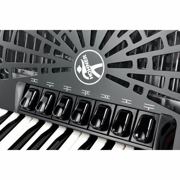 Hohner Bravo III 96 silent key white