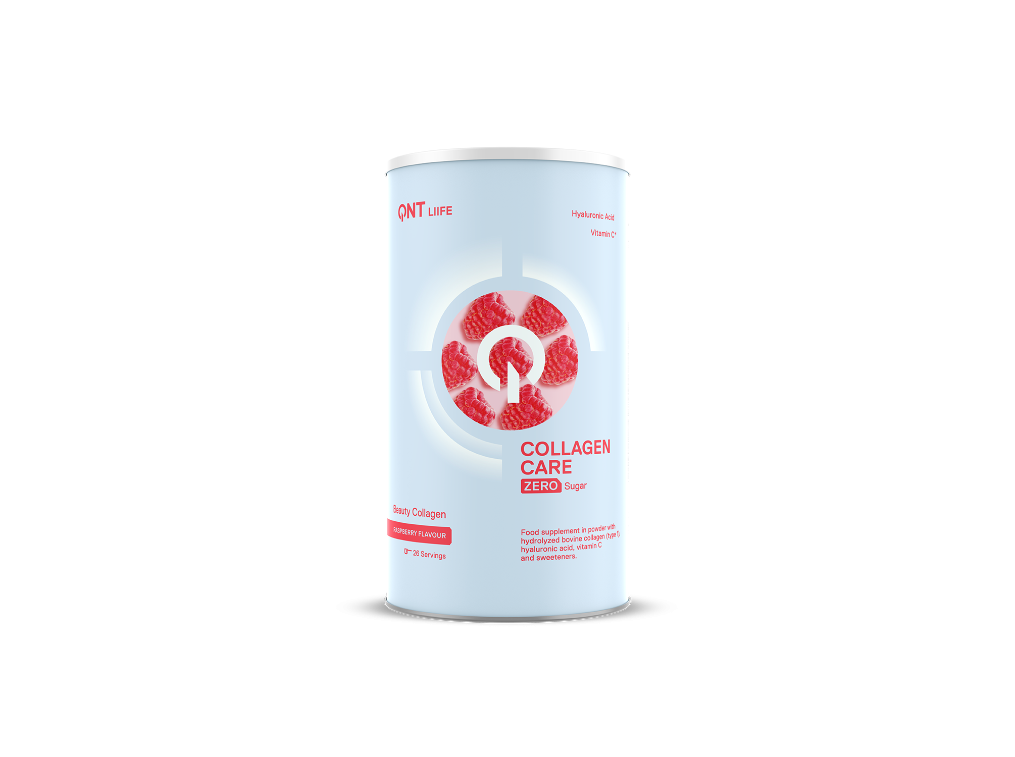 SUPLEMENTO COLAGÃNIO QNT FRAMBOESA 390GR