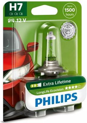 Philips - 12972Llecob1 - H7 Ecovision - 55W - 12V - Per Stuk