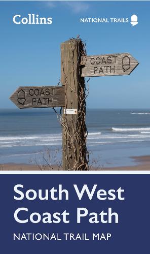 South West Coast Path National Trail Map (Sheet map, folded)