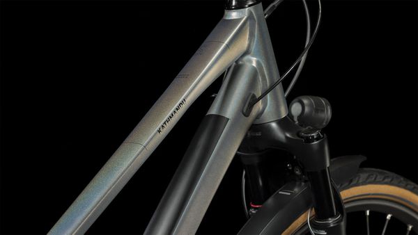 KATHMANDU SLX Trapez City- und Alltagsvelo  prizmsilver black  46 CM