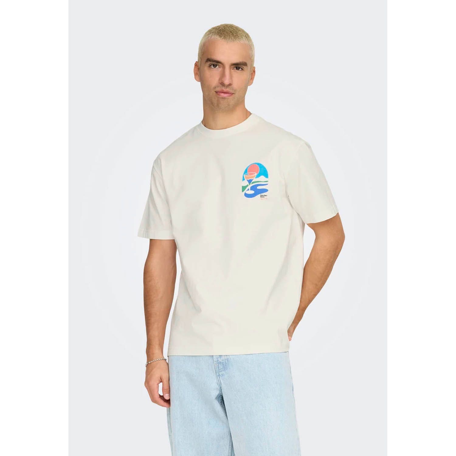 ONLY & Sons  Palm Days Print