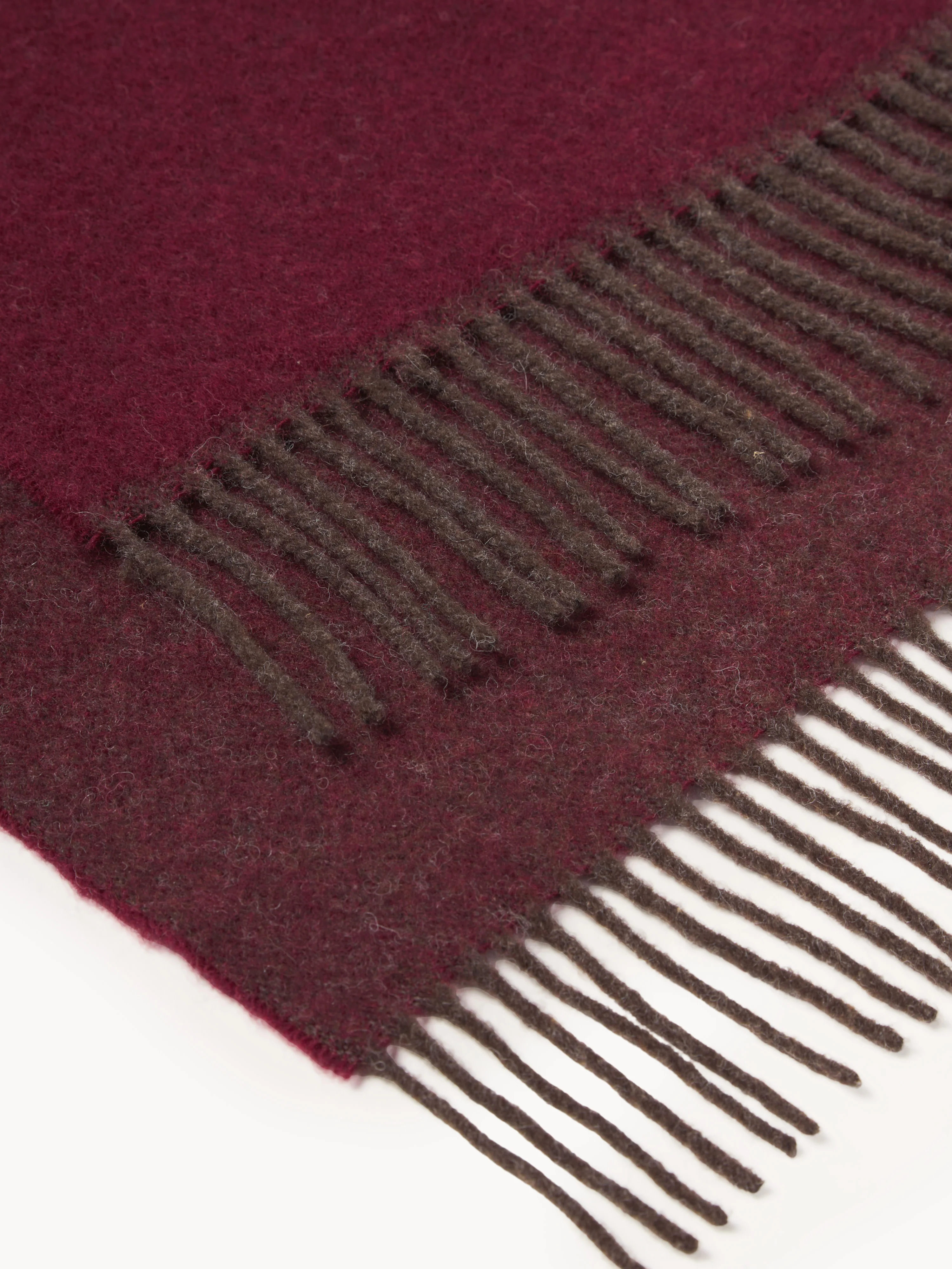 Wollen plaid Double Face
