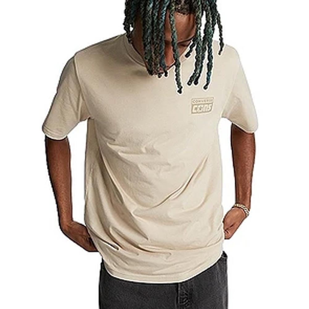 Converse T-shirt Beige Homme Converse Cons Graphic