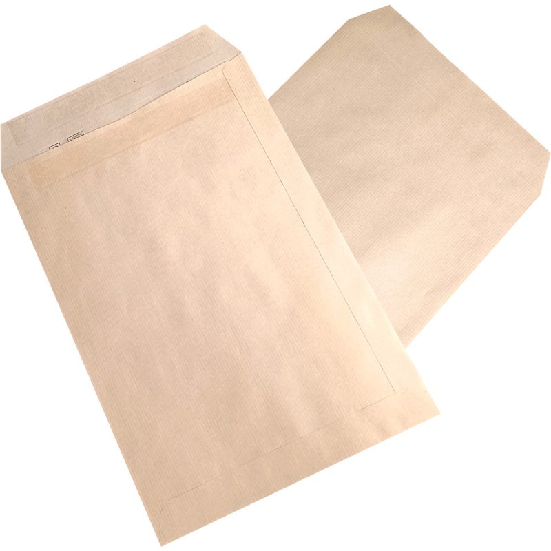 Pochette Administrative kraft brun 229 x 324 mm - Sans fenêtre - Boîte de 250
