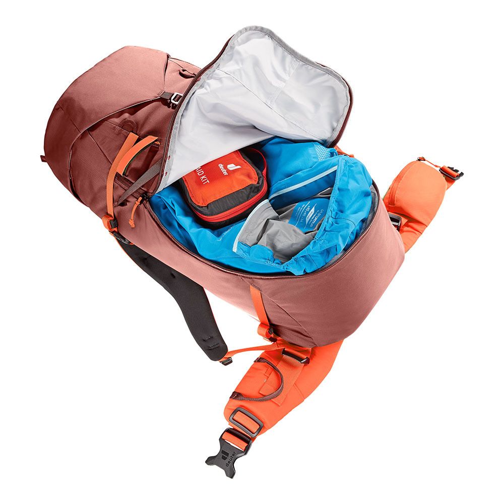Deuter GUIDE 34+8L - Sac À dos Homme redwood-papaya