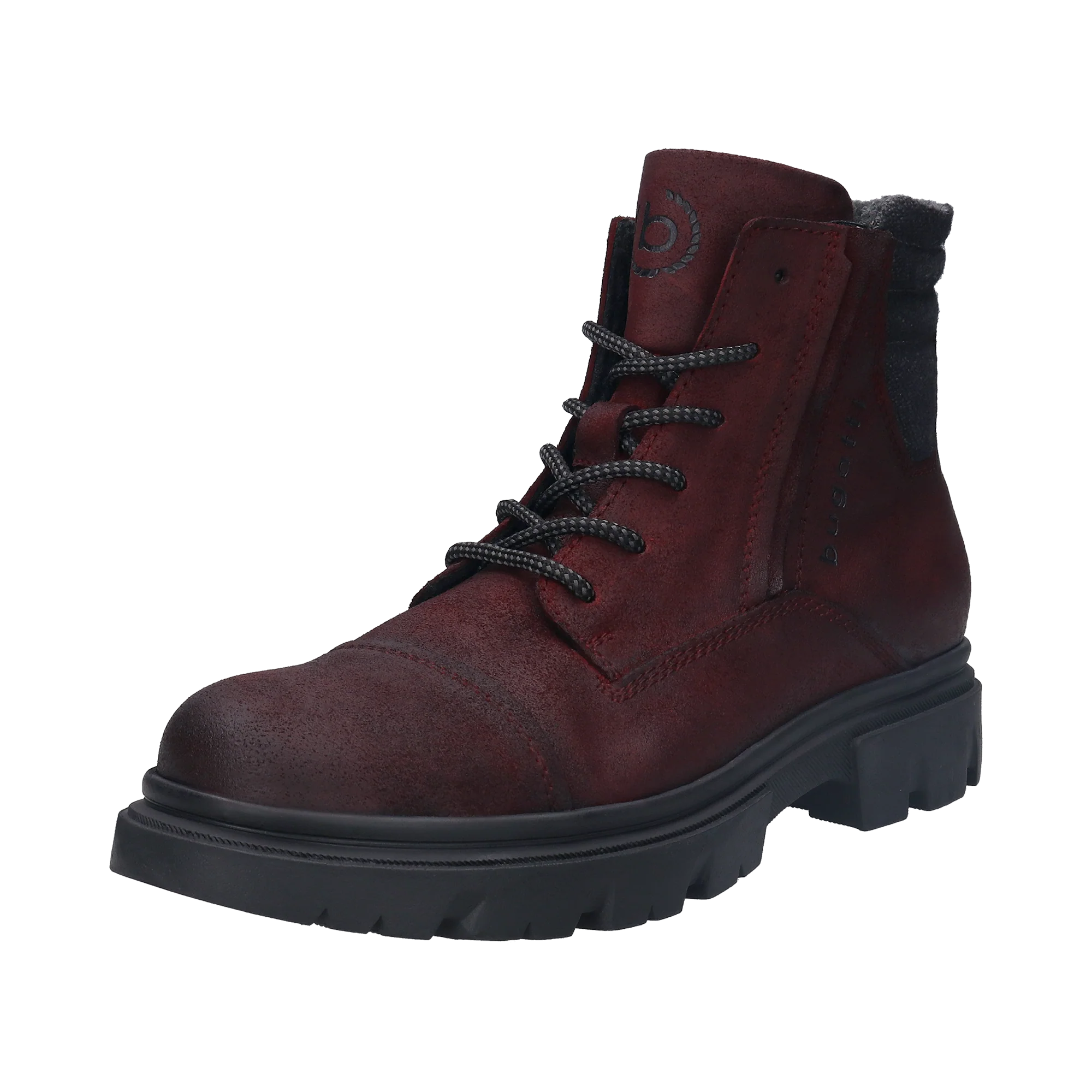 Stiefel dunkelrot