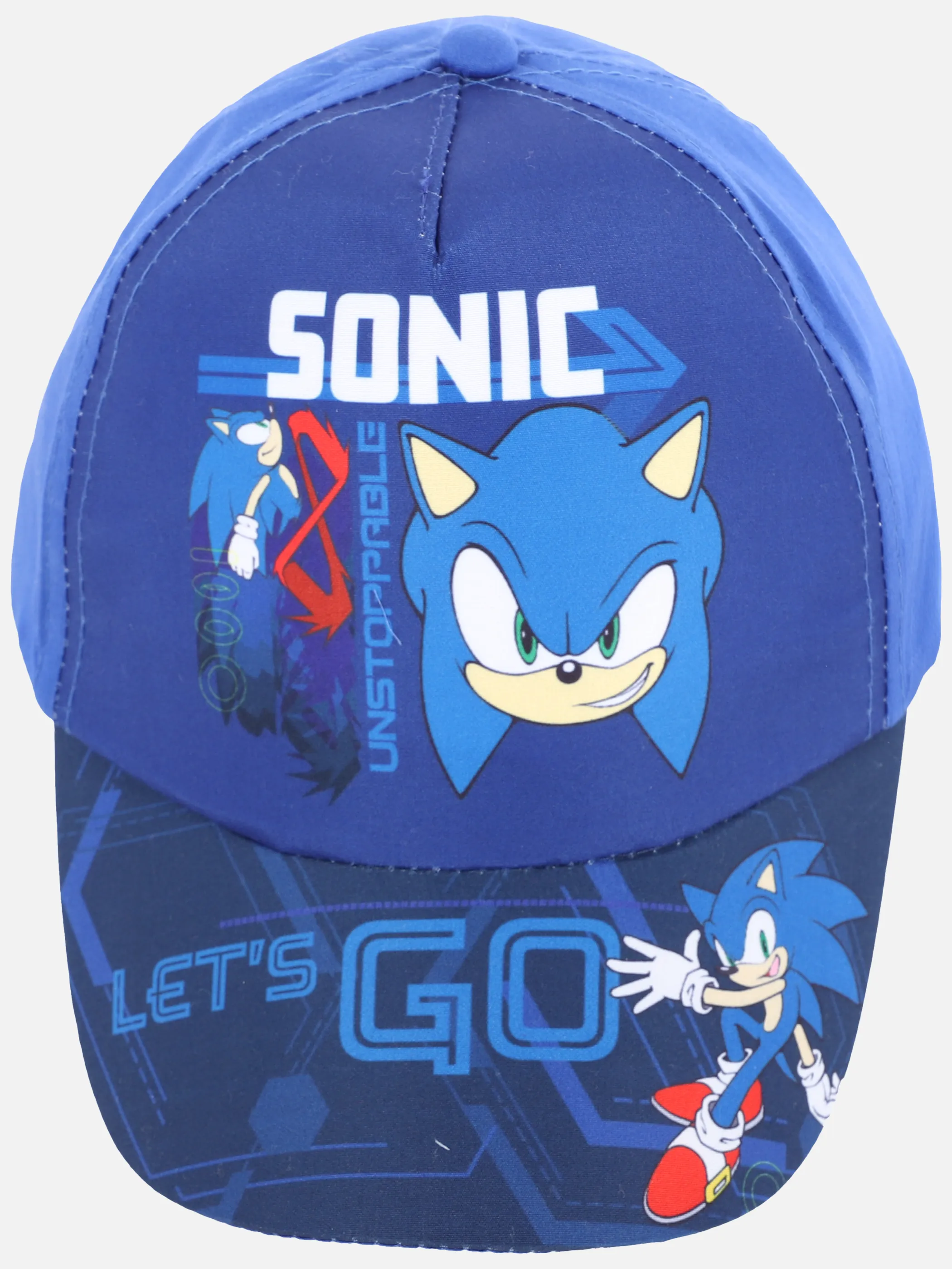 Jungen Cap mit Sonic Print