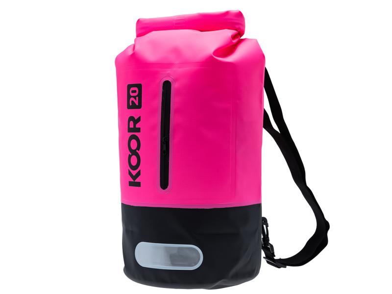 KOOR Dry Bag Toore Pink 20 l Wasserdichter Schwimmsack