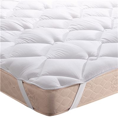 Surmatelas Microfibre Biomé matelassé 600 g/m² - ANTIACARIEN - SPÉCIAL MATELAS TROP FERME