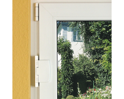 Scharnierzijde slot Abus FAS97 wit