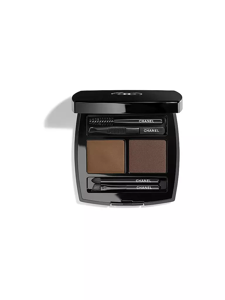 CHANEL  AUGENBRAUEN-DUO AUS WACHS UND PUDER, DEFINITION UND FÜLLE 4G braun