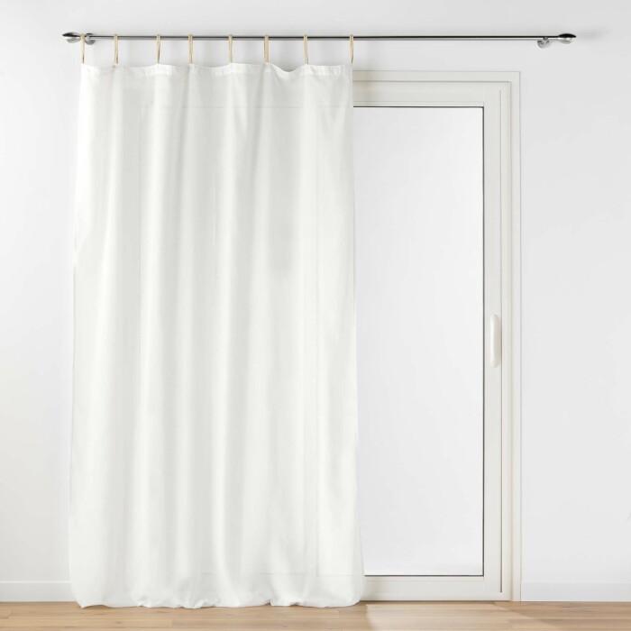 PANNEAU PASSANTS JUTE 140X240CM UNI BELANI BLANC