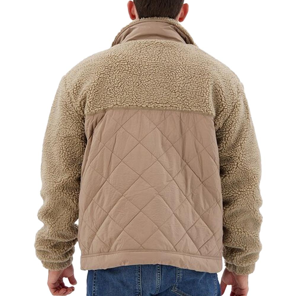 Superdry Veste Sherpa Marron Homme SUPERDRY Workwear Hybrid