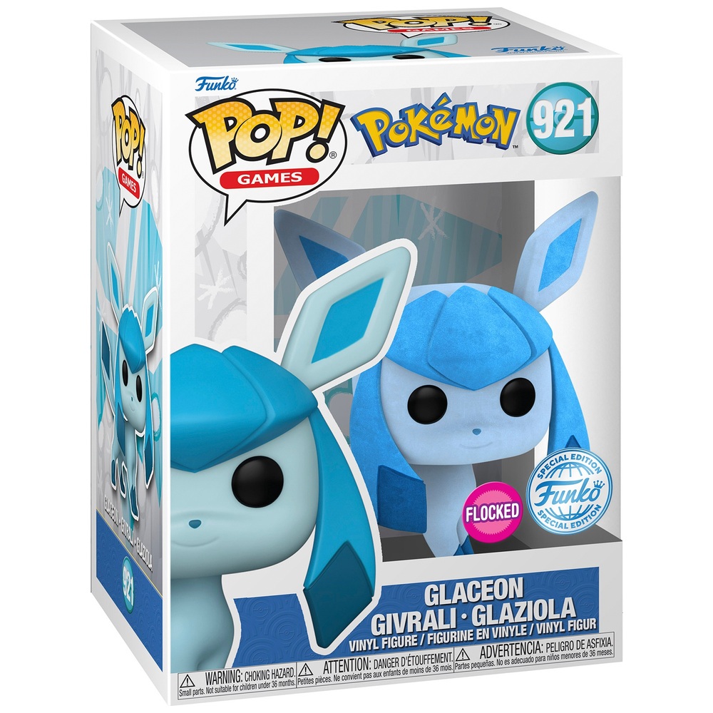 POP! Vinyl 921: Pokémon Glaziola (beflockt)