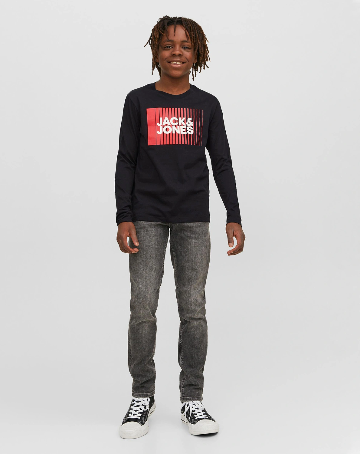 Langarmshirt LOGO in black