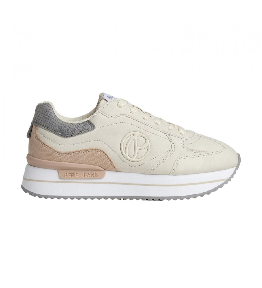 Pepe Jeans Tênis Rusper Minimal bege