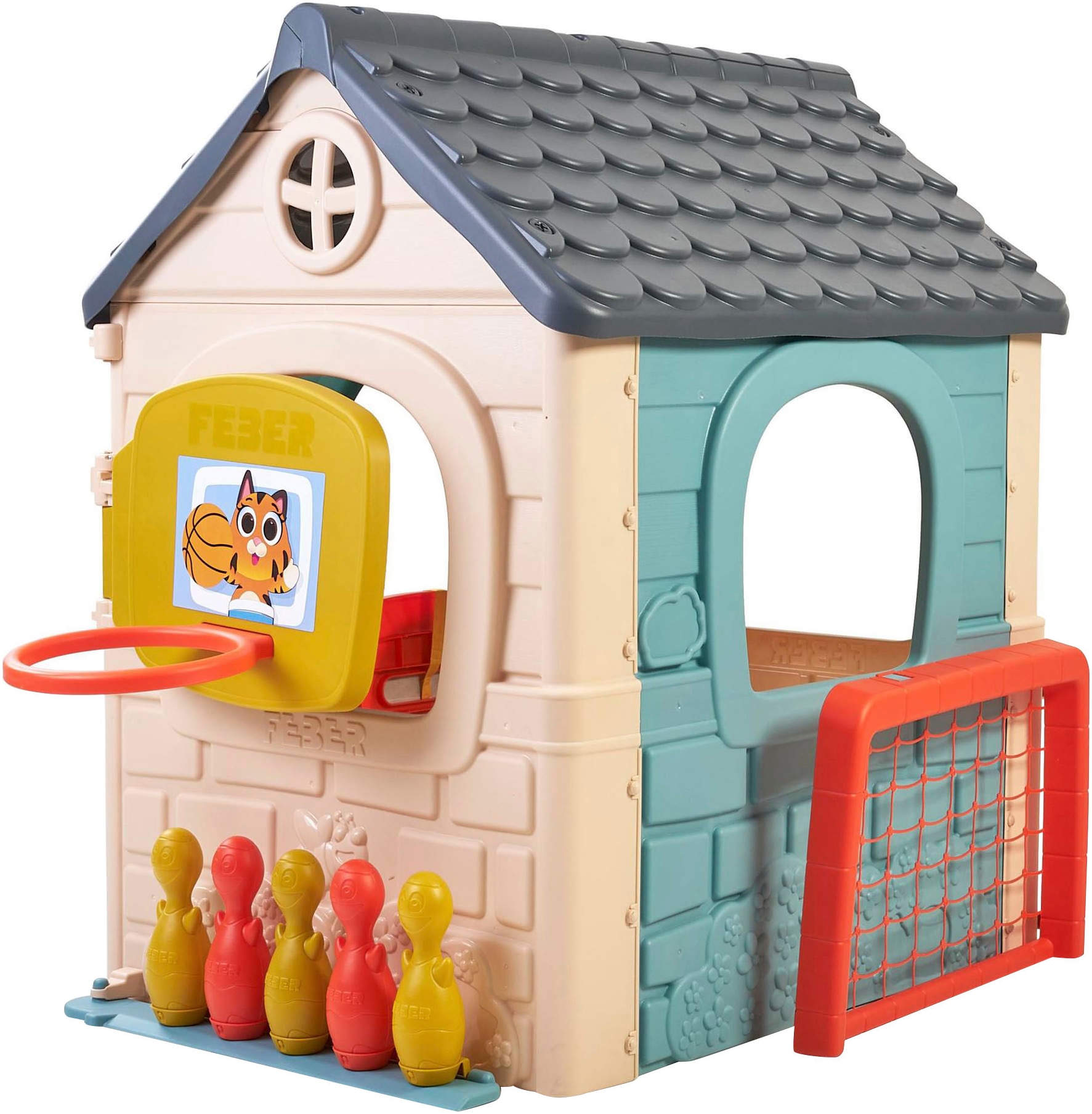 Feber® Spielhaus »Casual Activity 6 in 1« Made in Europe