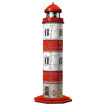 Ravensburger 3D Puzzle - Mini Leuchtturm, 54 Teile
