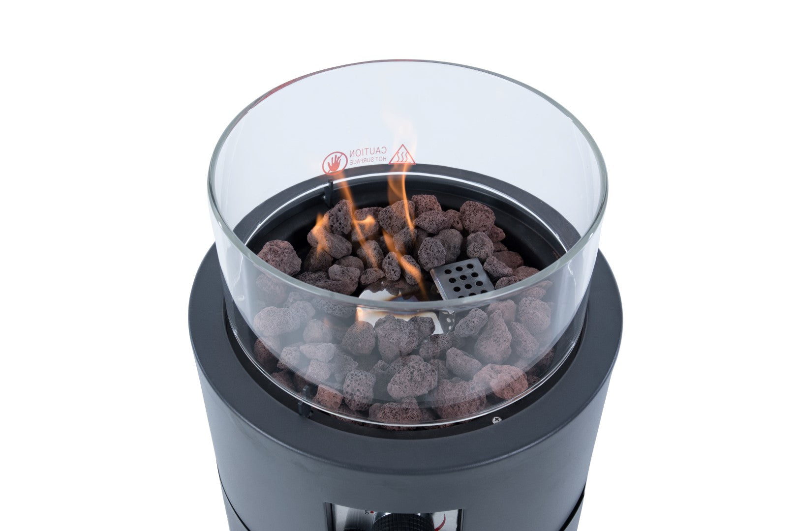Sunred - Bogo - Gas lijn - Grijs - Staand model - Terrasverwarmer -