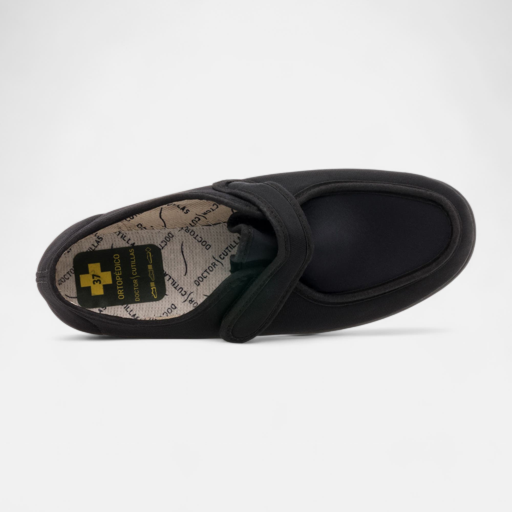 Tennis pieds sensibles Femme noir