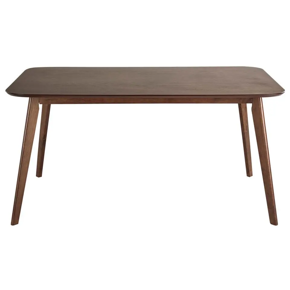 EPHRATA - Eettafel - Donkere houtkleur - 90 x 150 cm - MDF