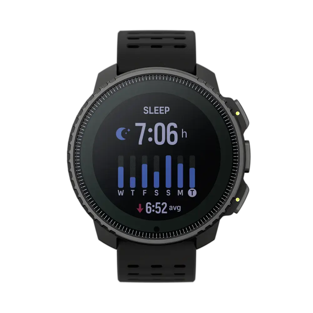 Suunto Vertical Solar Steel GPS Sporthorloge Zwart