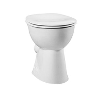 Wisa Sydney closetpot diepspoel m. PK-uitlaat  6cm wit