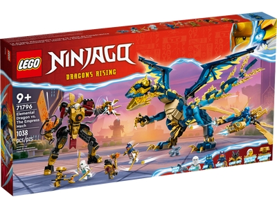 LEGO Elementdraak vs. de mecha van de keizerin (71796)