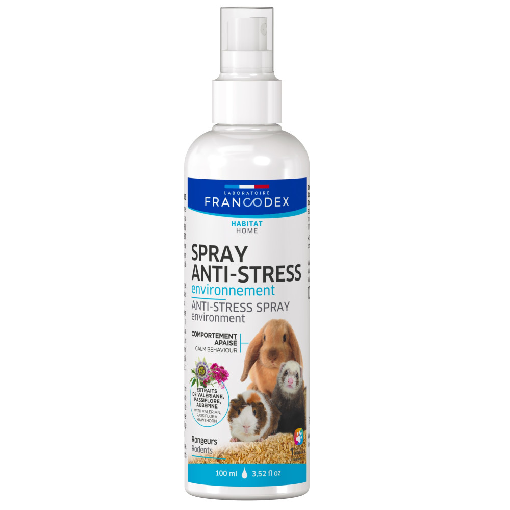 Spray anti-stress environnement 100 ml pour rongeur