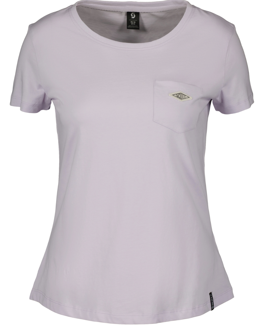 SCOTT Pocket T-shirt til Kvinder, Lilla