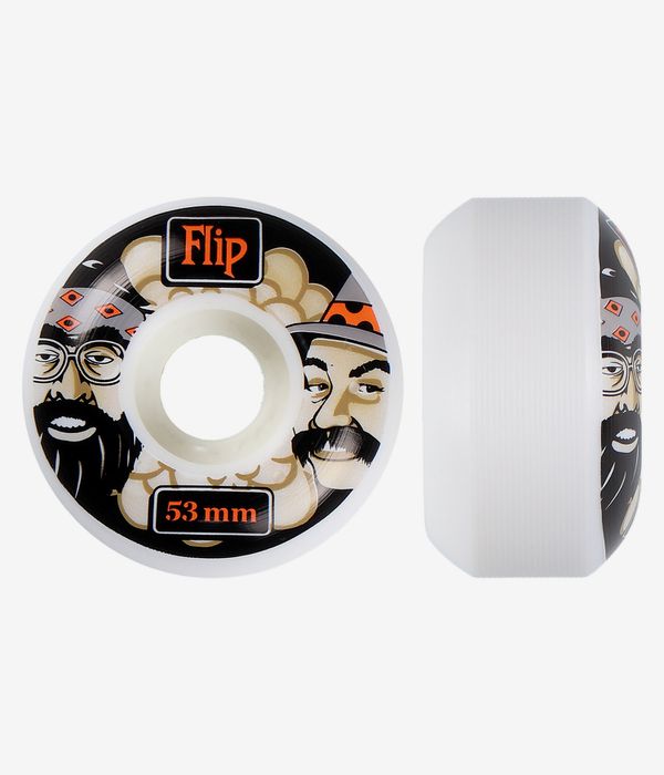 Flip Cutback Cheech & Chong Rollen (white) 53mm 99A 4er Pack