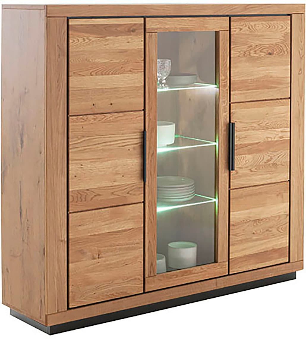 MCA living Highboard »Greno Highboard« 1 Stk. tlg. durchgehende Lamelle