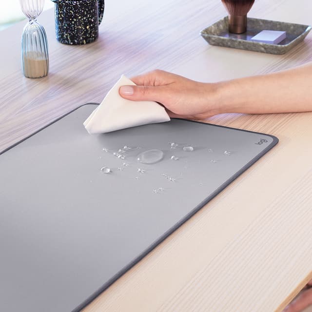 Logitech Studio Series skrivebordsmåtte (mid grey)