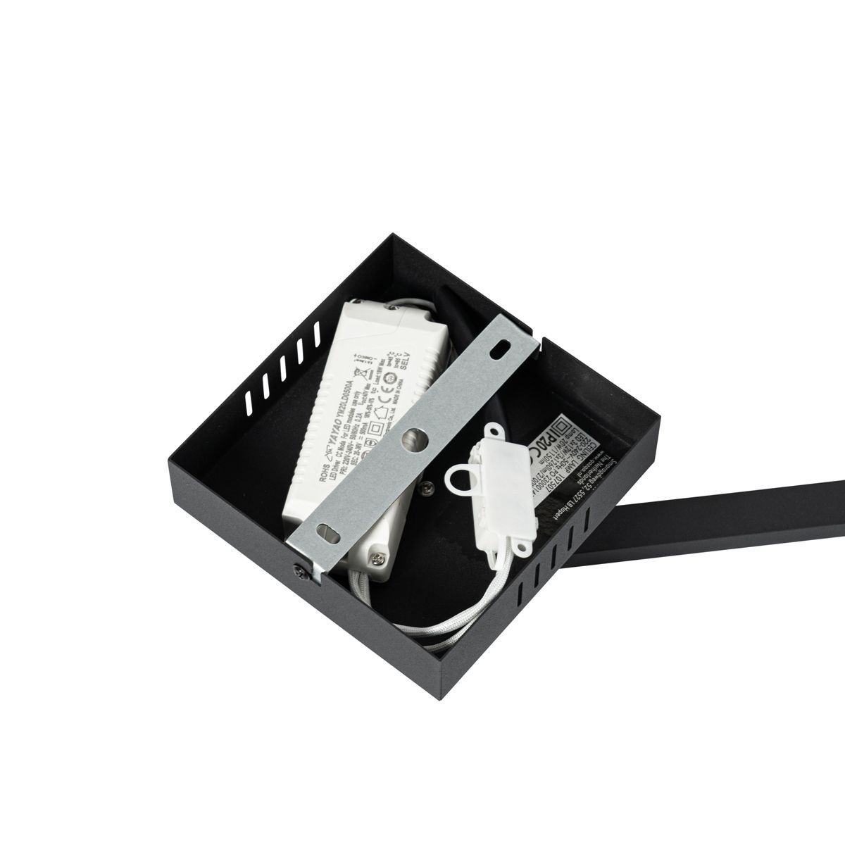 Plafondlamp zwart 150,8 cm incl. LED 3-staps dimbaar verstelbaar - Annuschka