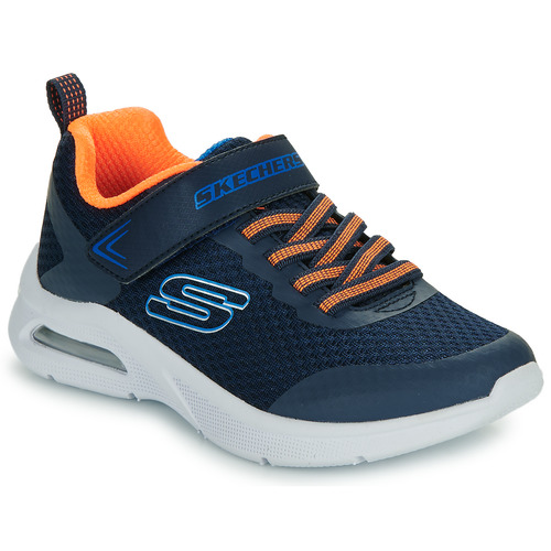 Skechers - MICROSPEC MAX - CLASSIC - Bleu / Orange
