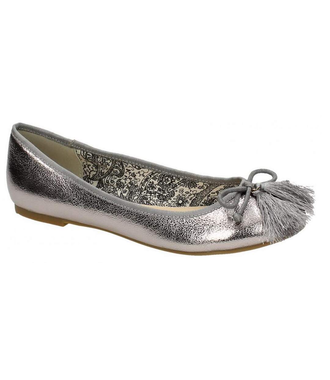 Spot On - Ballerines - Femme (Bleu gris) - UTKM772
