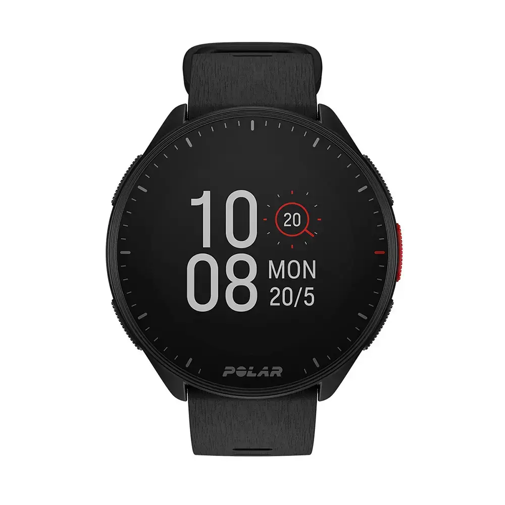 Polar Pacer Sporthorloge Zwart S-L