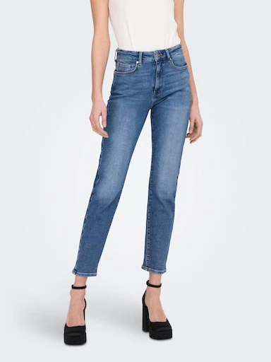 ONLY Straight-Jeans »ONLEMILY STRETCH HW ST AK DNM CRO571NOOS«