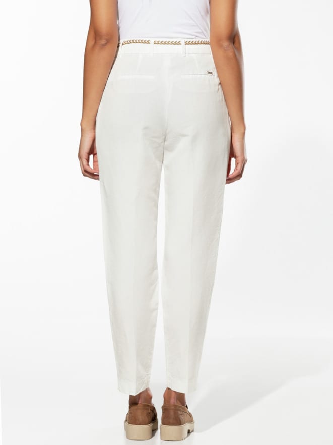 Leinenmix Chino