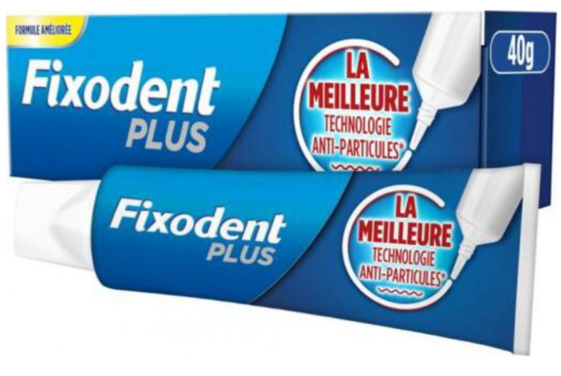 Fixodent Plus Kleefpasta Voedselresten 40 gr