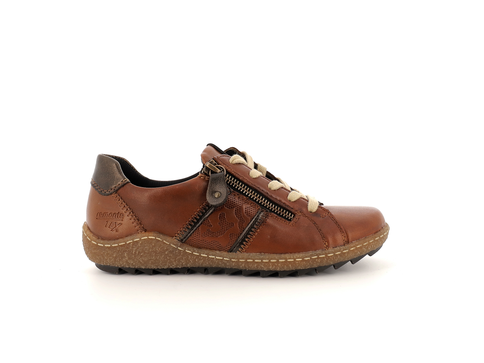 Remonte-R4706 Cuir Marron Clair