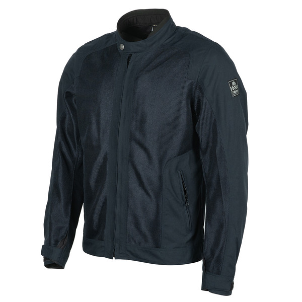 Helstons - Blouson Stoner Tissu Mesh Bleu