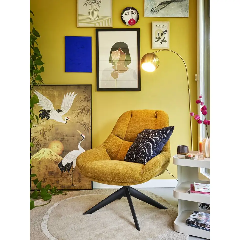 Fauteuil Lynn - oker